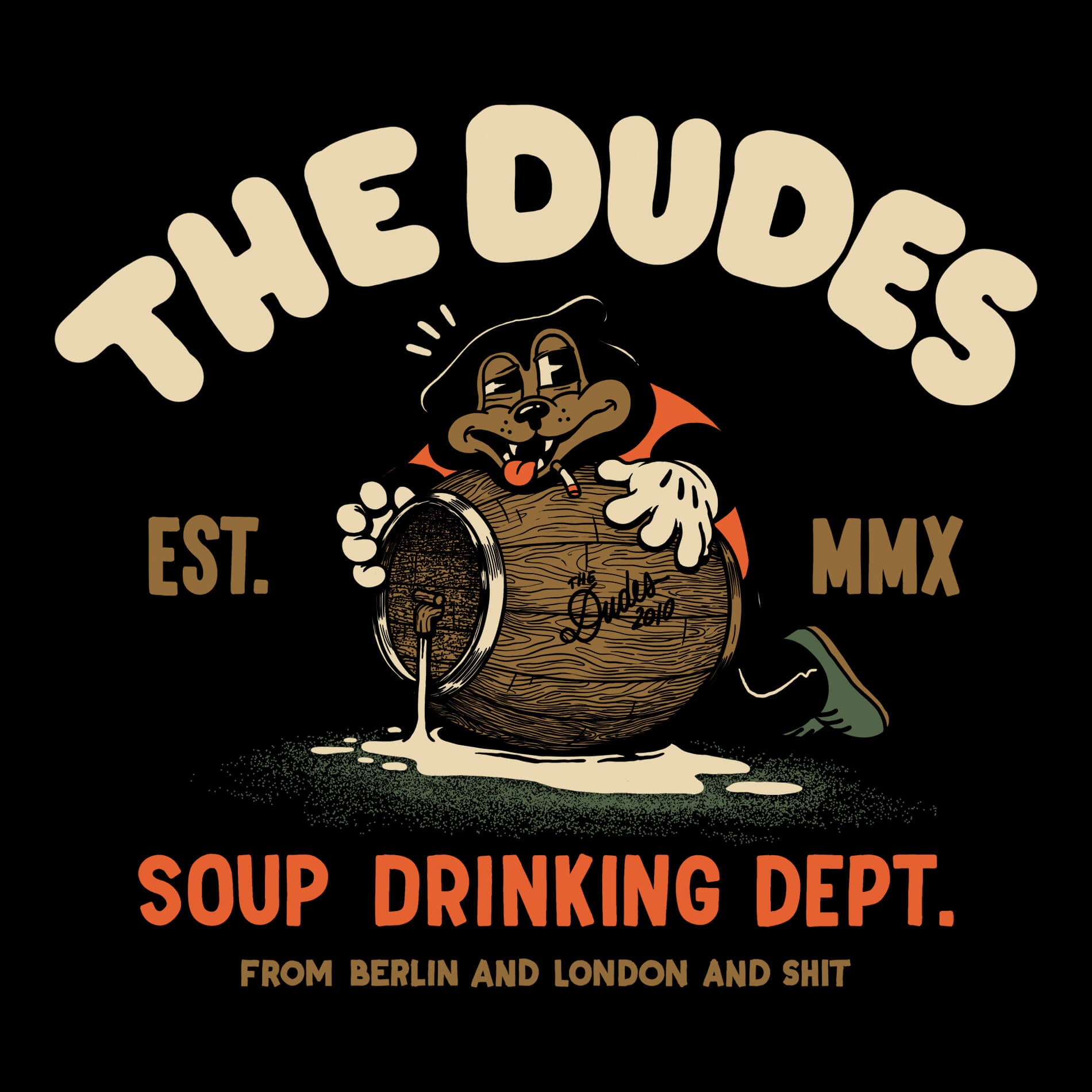 Soup drinking