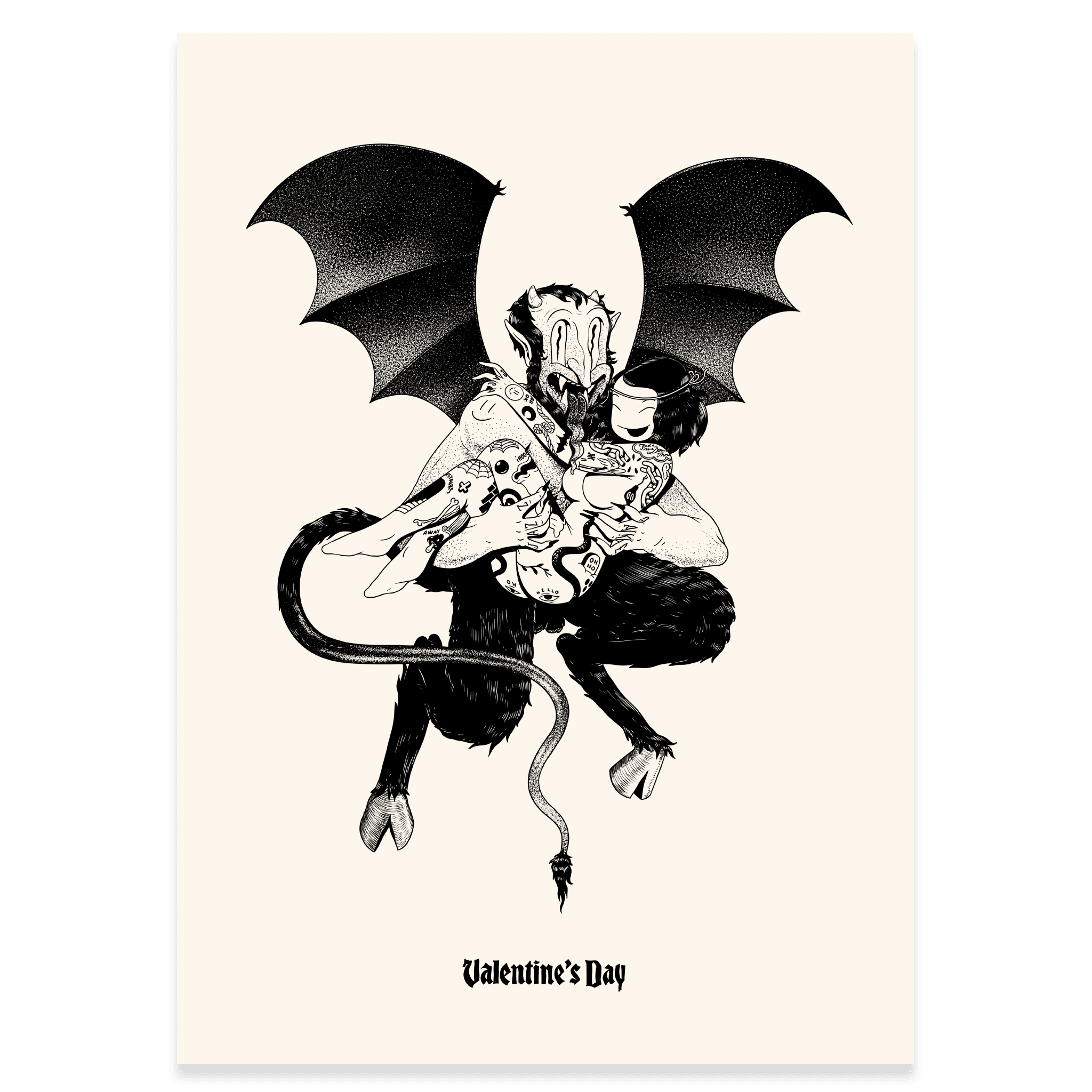 Hairy black outlet balls