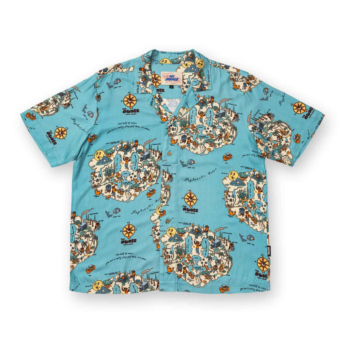 トップス NEIGHBORHOOD ANCHOR HAWAIIAN SHIRT SS Neighborhood Men's Anchor Hawaiian Shirt in Navy Neighborhood