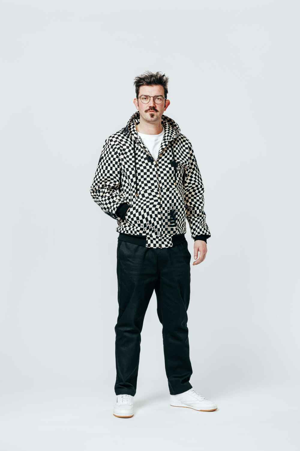 Checkered