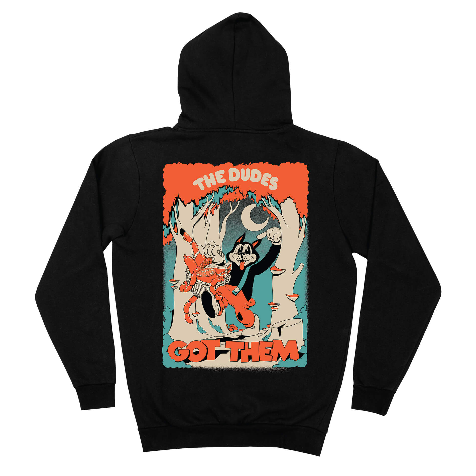 The Dudes & mcbess - Big Bad Wolf classic hoody premium