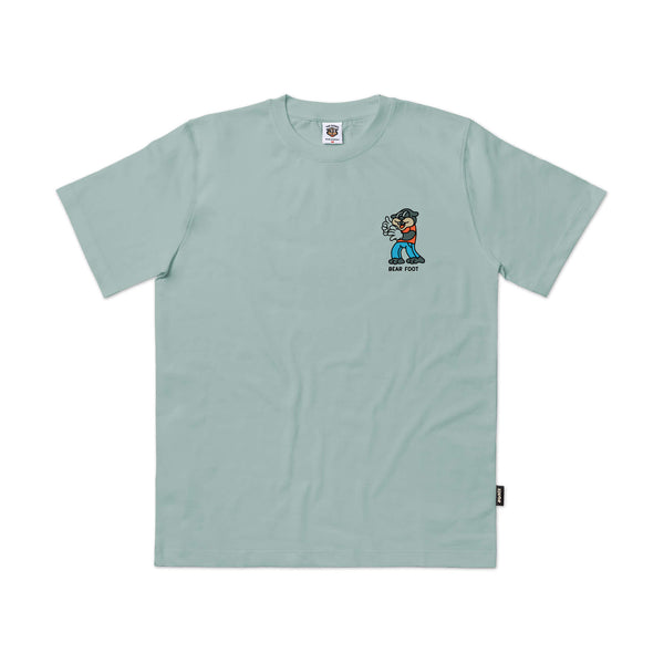 【MASU】 22ss MARCHING BEAR T-SHIRTS The Dudes & mcbess - Bear Foot classic t-shirt