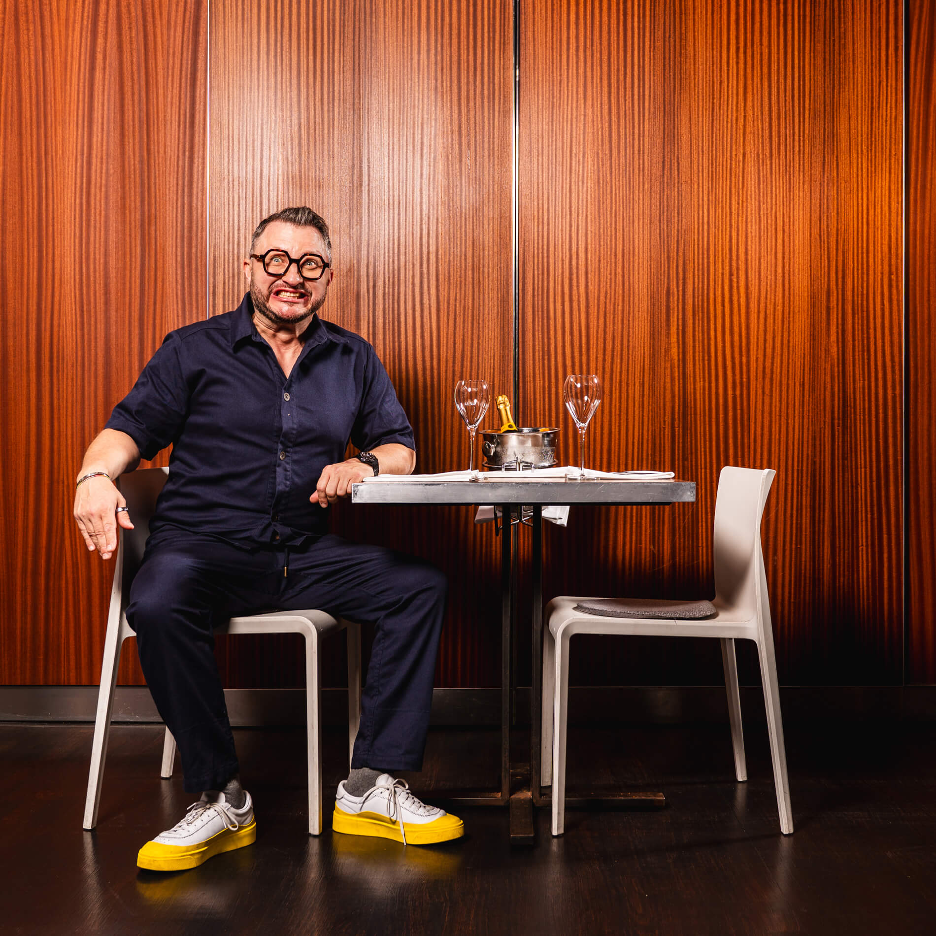 Premium Pants Navy