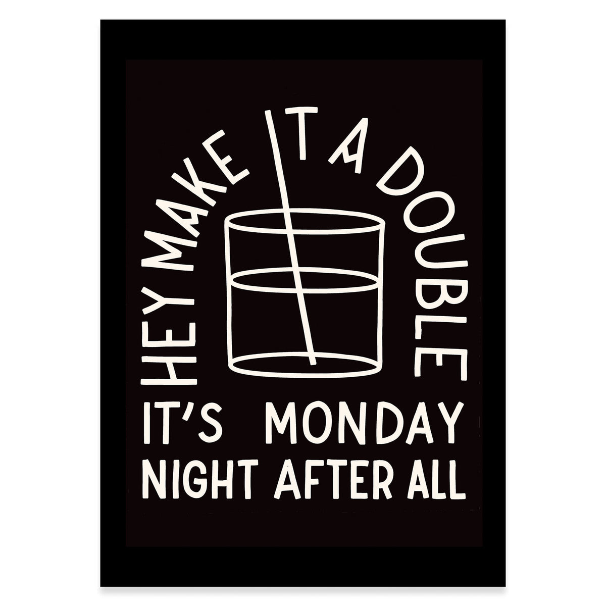 The Dudes & mcbess - Monday unlimited print