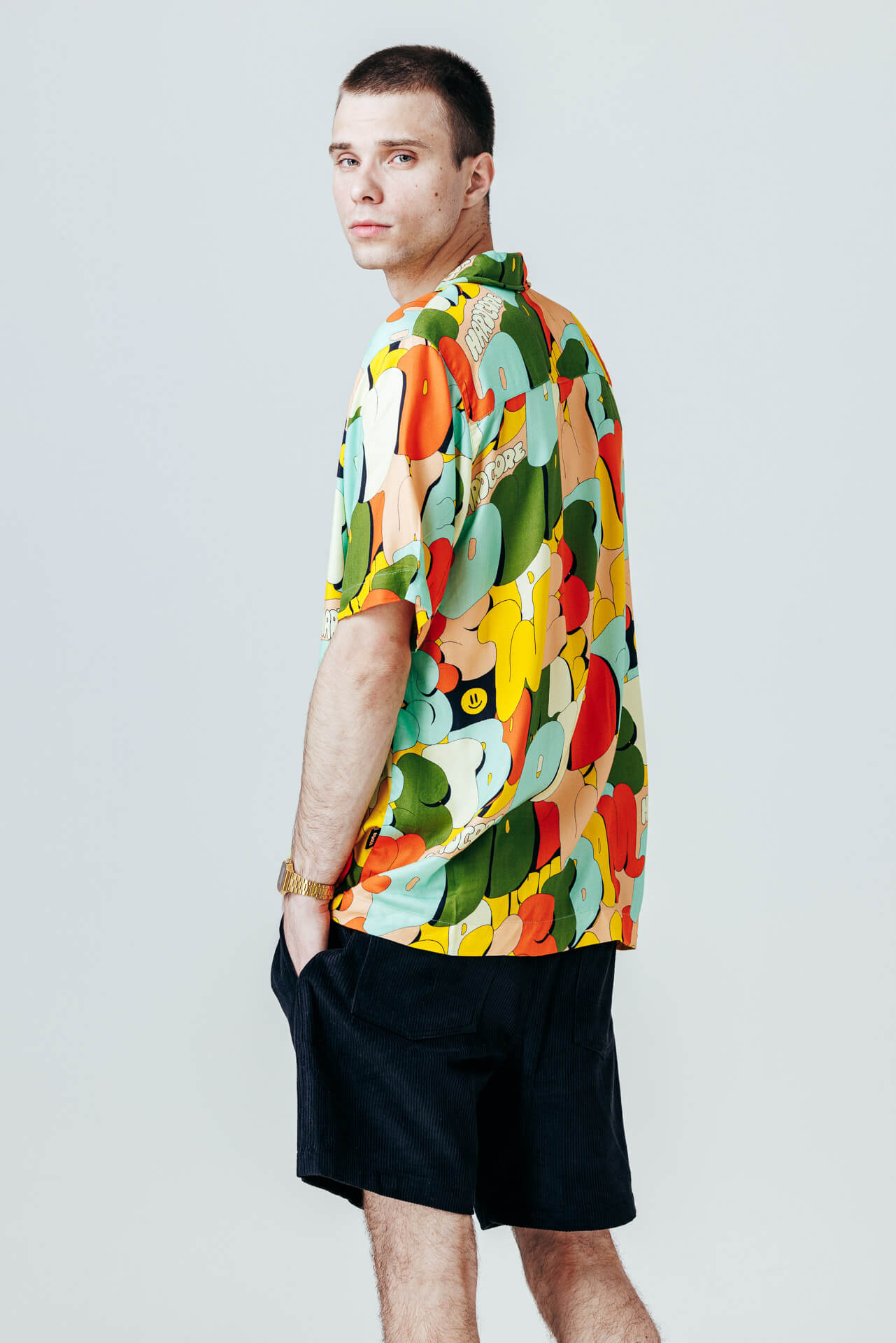 Diorama Gabardine Shirt｜Greed International Official Online