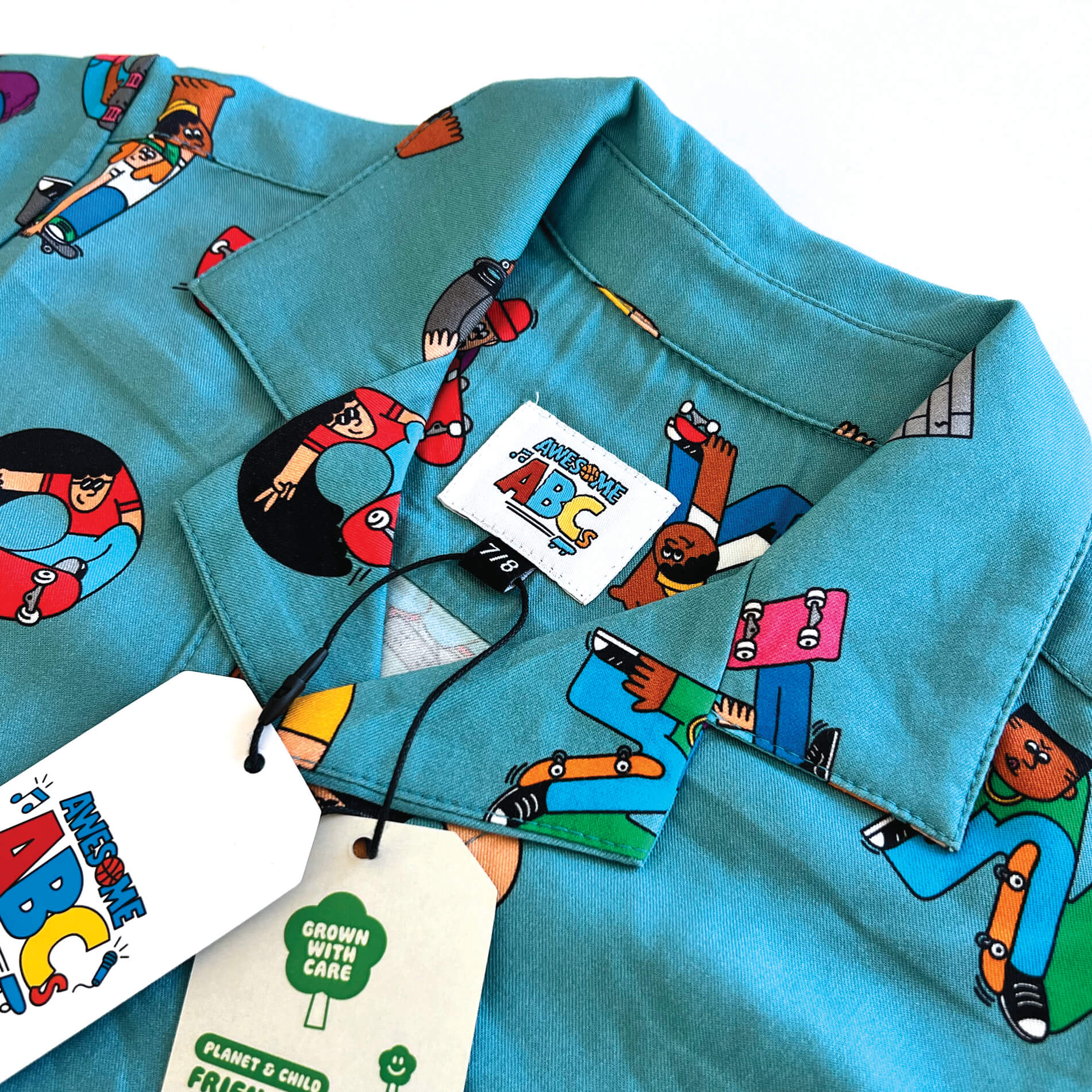 Skateboard ABC Hawaiian