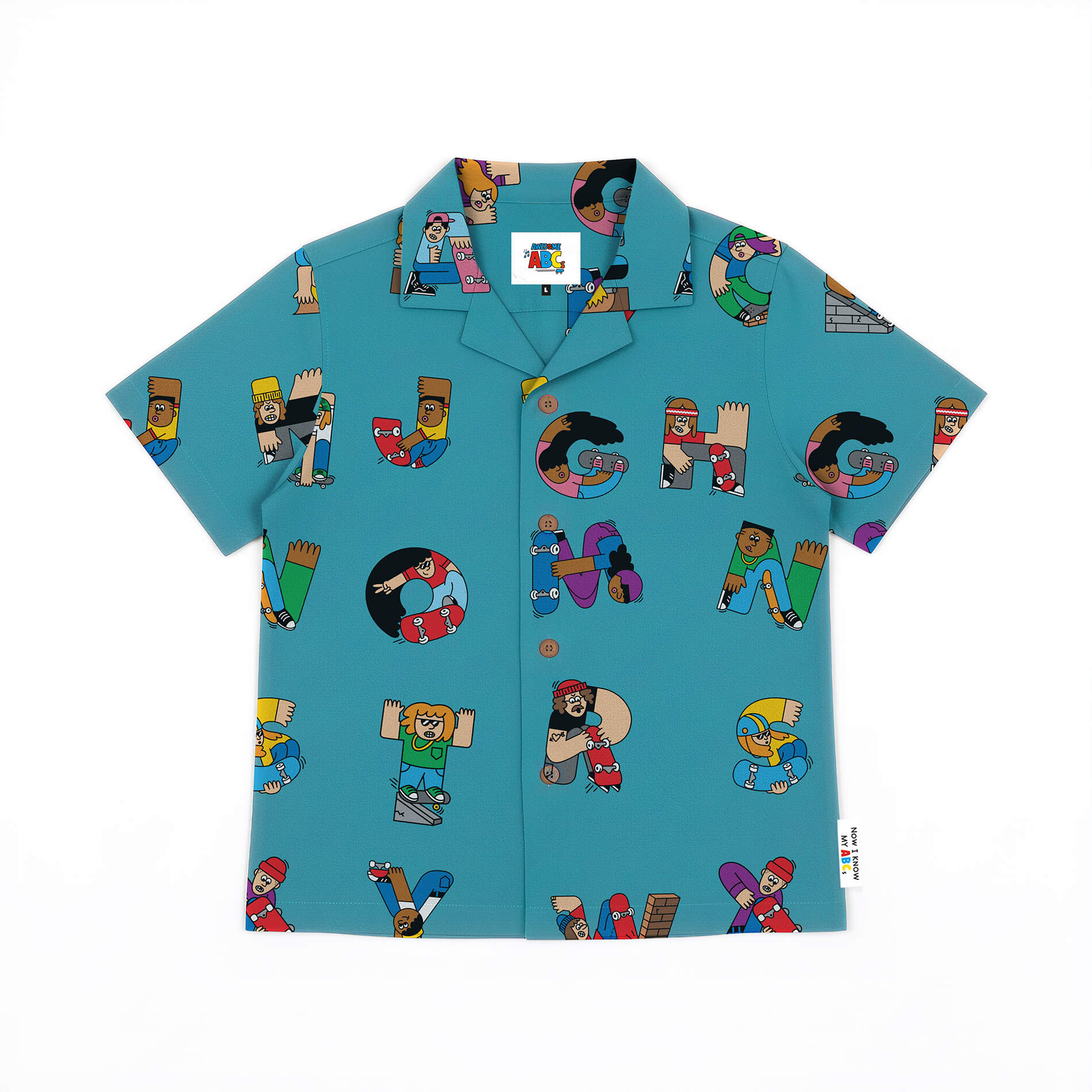 Skateboard ABC Hawaiian